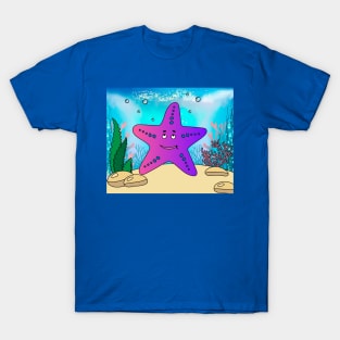 Colorful Funny Fish With Googly Eyes T-Shirt